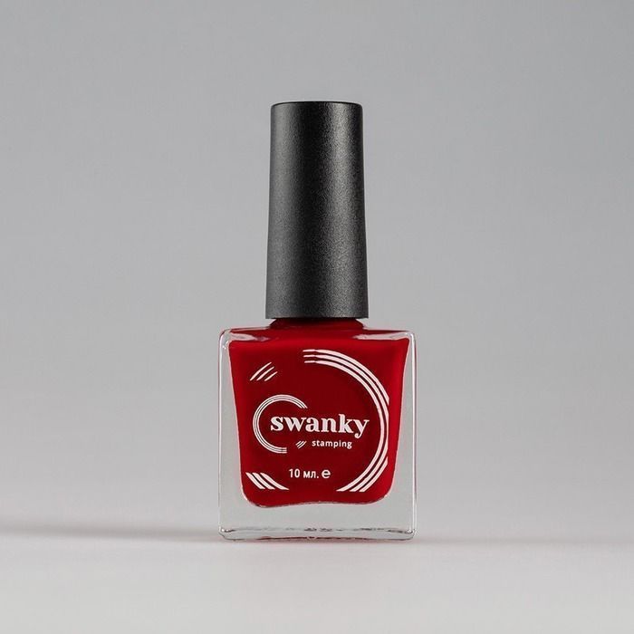 Swanky Stamping Oje Kırmızı 007 (10 ml)