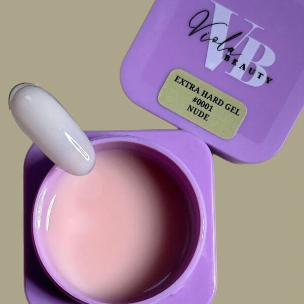 Viola Beauty Extra Hard Jel #0001 - Extra Sert Jel - 30 ml