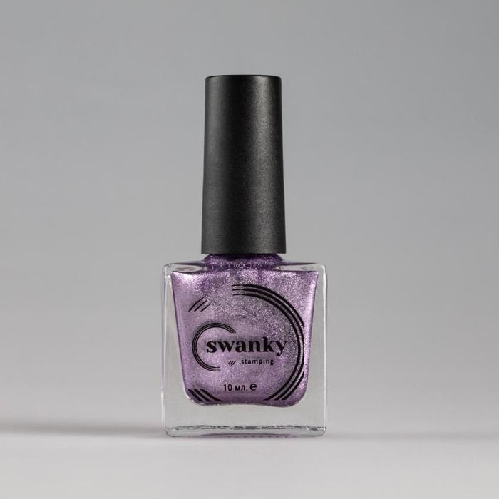 Swanky Stamping Oje Metalik Mor 01 (10 ml)