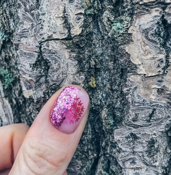 Swanky Stamping Oje Metalik Kırmızı 04 (10 ml)