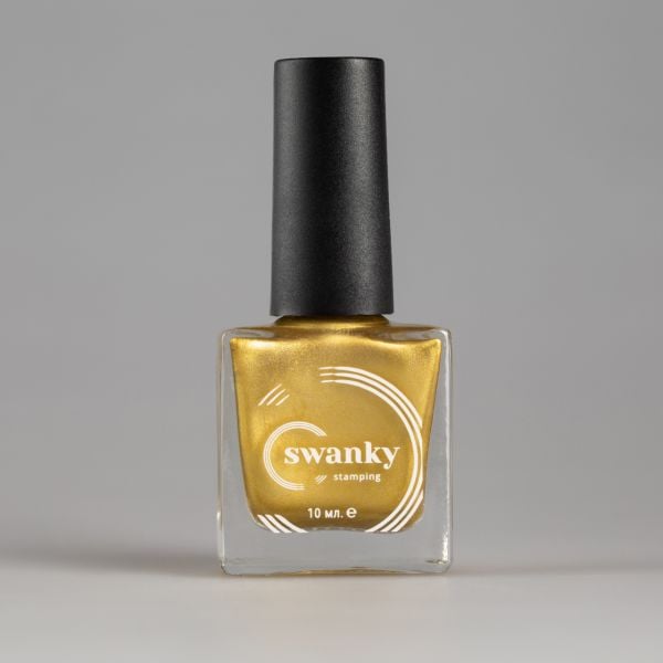Swanky Stamping Oje Metalik Soğuk Altın 07 (10 ml)