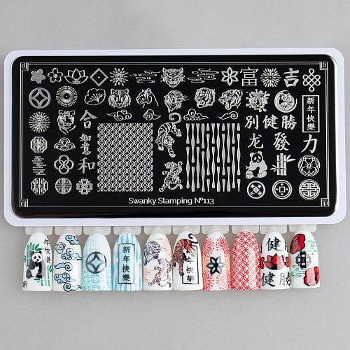 Swanky Stamping Plaka 113