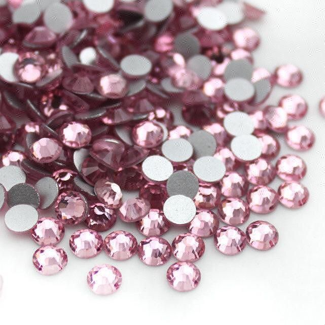 Taş Straz Lt.Pink Karışık Boy ss3-ss10 100 Adet