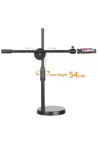 Viola Beauty Masa Üstü Tripod (Cep Telefonu Tutuculu Masa Üstü Çekim Standı)