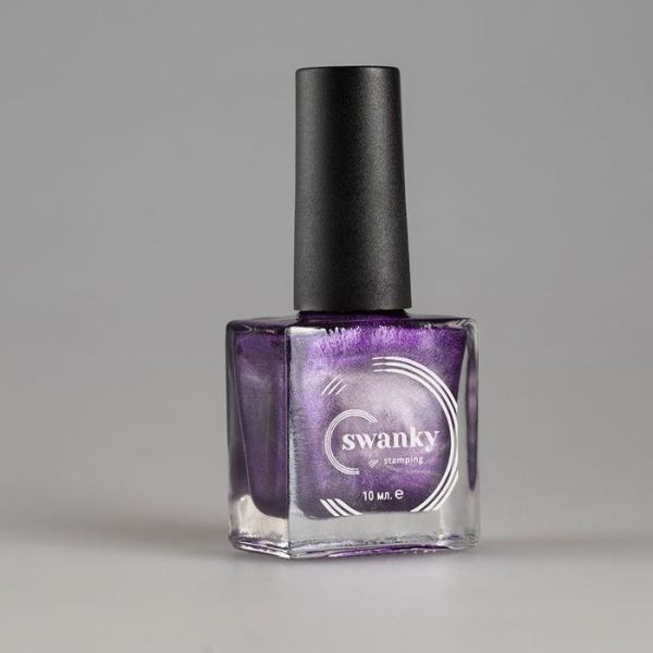 Swanky Stamping Oje Metalik Mor 11 (10 ml)