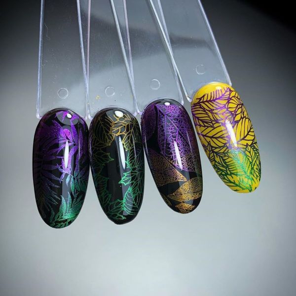 Swanky Stamping Oje Metalik Mor 11 (10 ml)