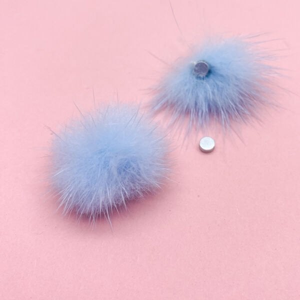 Zoo 1797 Mıknatıslı Tüy Açık Mavi