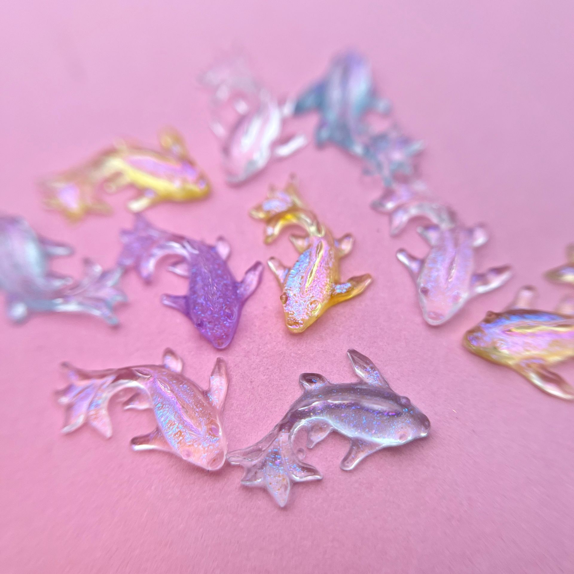 Zoo 1812 3D Balık 10 Adet Çeşitli Renk