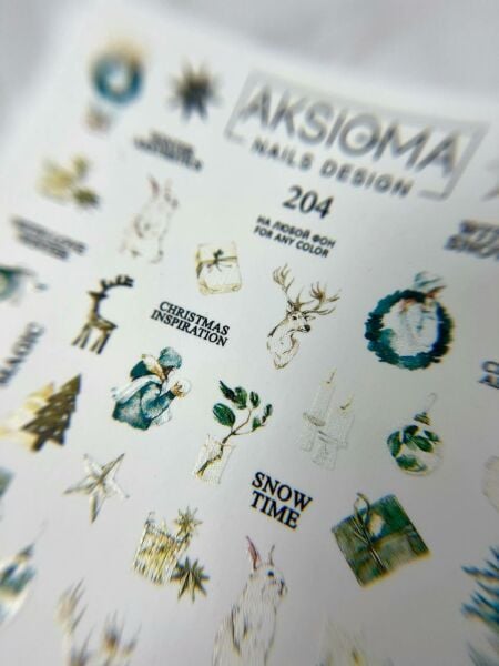 Aksioma Su Transferi Sticker 204