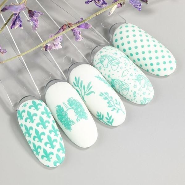 Swanky Stamping Oje Koyu Su Yeşili S27 (6ml)