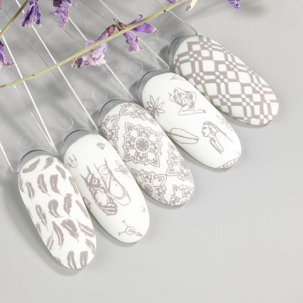 Swanky Stamping Oje Grimsi Lila S31 (6ml)