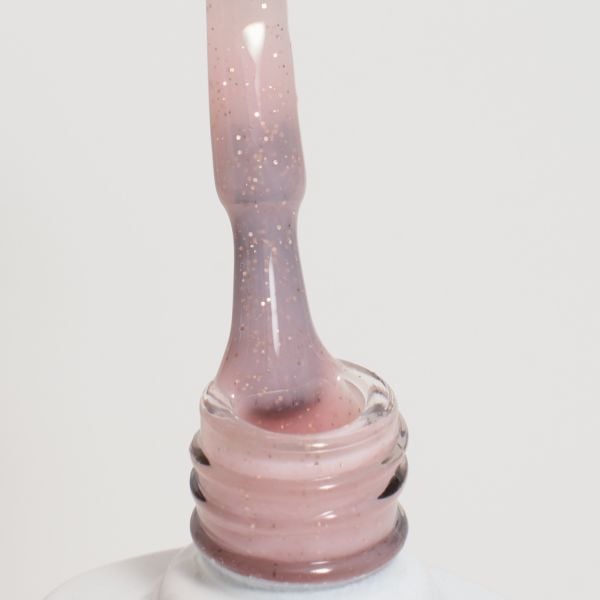 İva Nails Camouflage Rubber Base Gold Stars №4 (8ml)