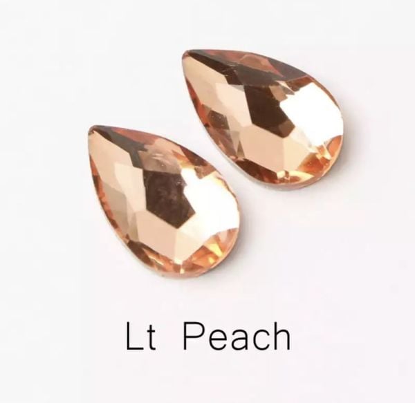 Taş Damla Lt.Peach 5*8mm 2 Adet