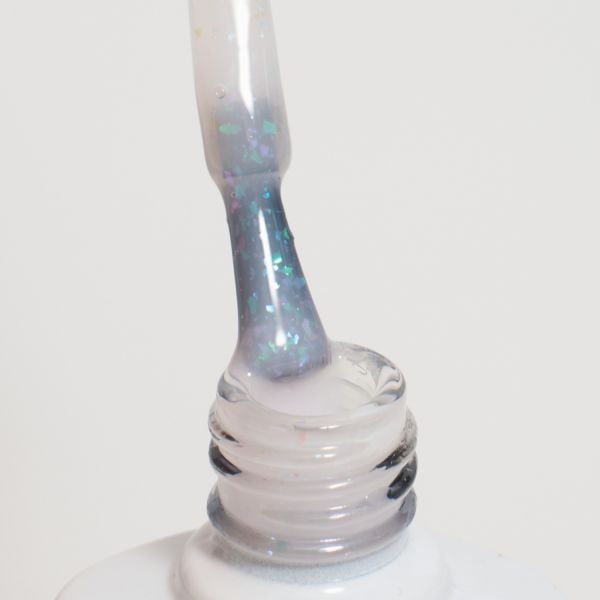 İva Nails Rubber Base Flakes Of Joy №1 (8ml)