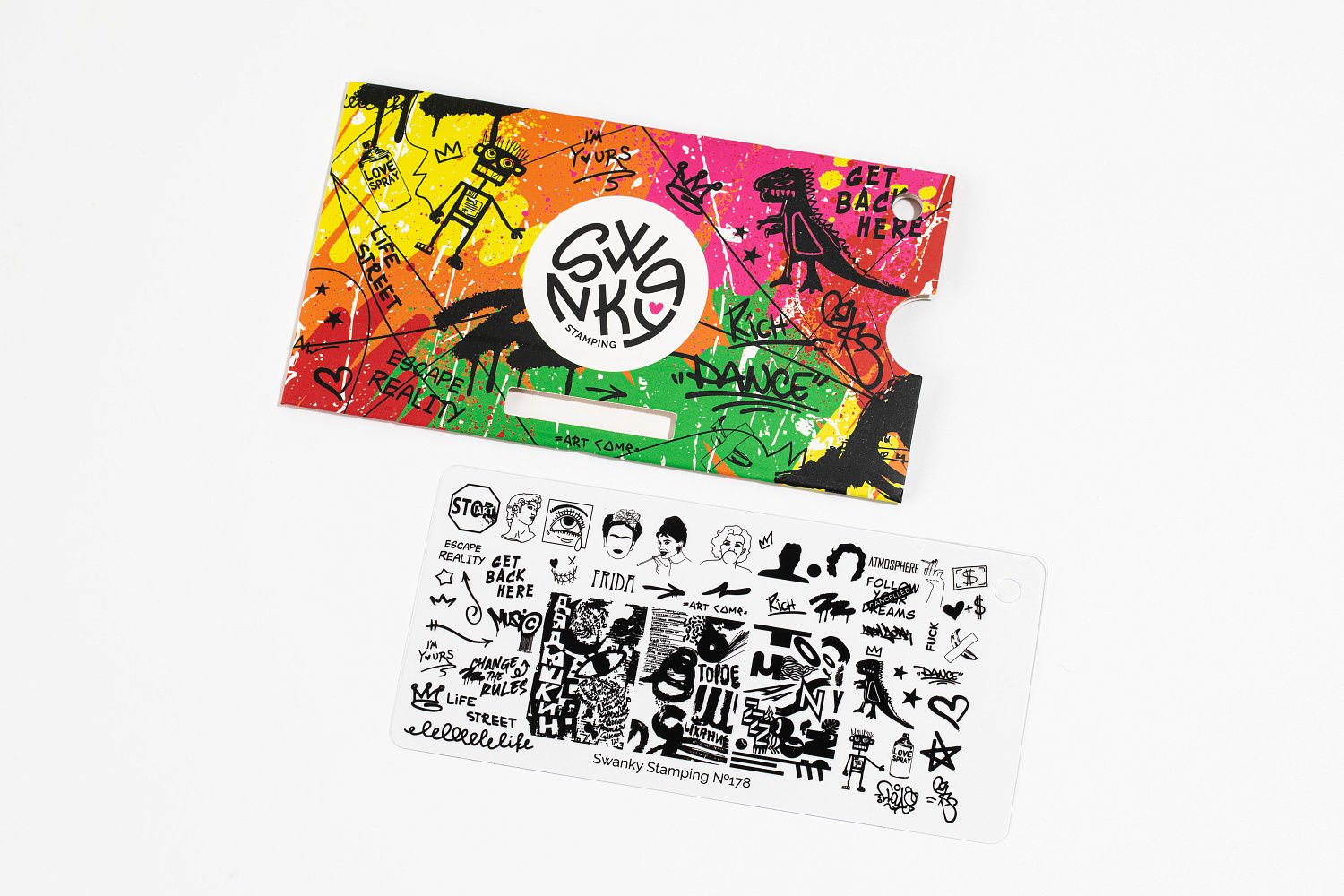 Swanky Stamping Plaka 178