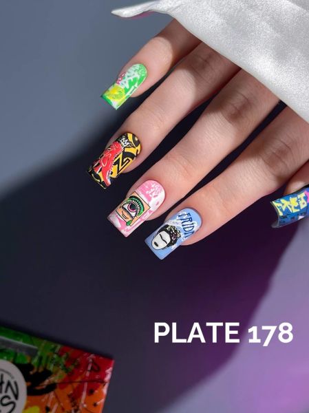 Swanky Stamping Plaka 178