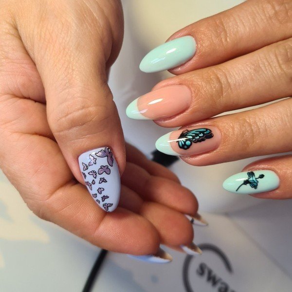 Swanky Stamping Oje Metalik Turkuaz M114 (6 ml)