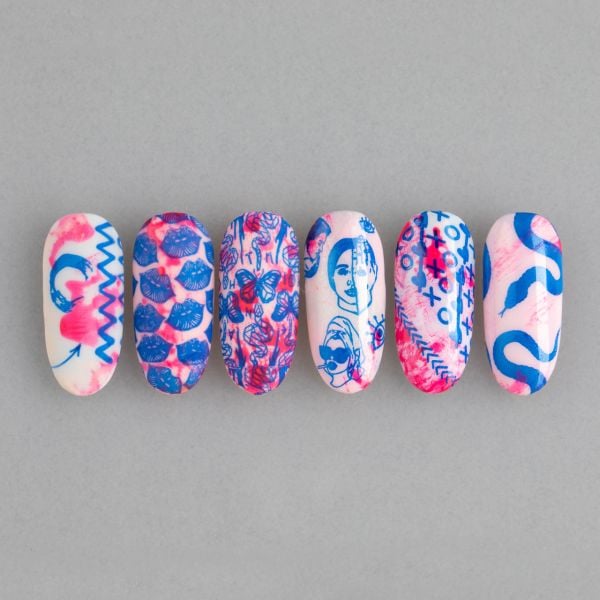 Swanky Stamping Oje Metalik Mavi M117 (6 ml)