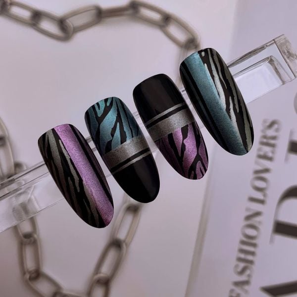 Swanky Stamping Oje Metalik Deniz Mavisi M123 (6 ml)