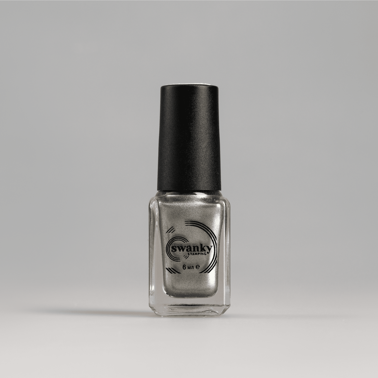 Swanky Stamping Oje Metalik Gri M126 (6 ml)