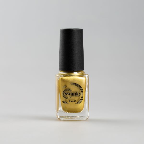 Swanky Stamping Oje Metalik Soğuk Altın Sarısı M07 (6 ml)