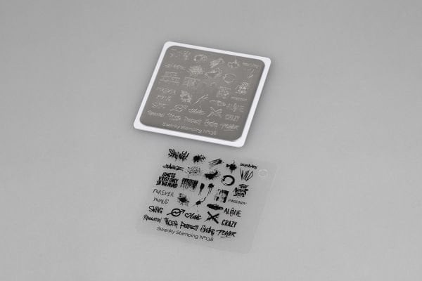 Swanky Stamping Plaka+Sticker 138