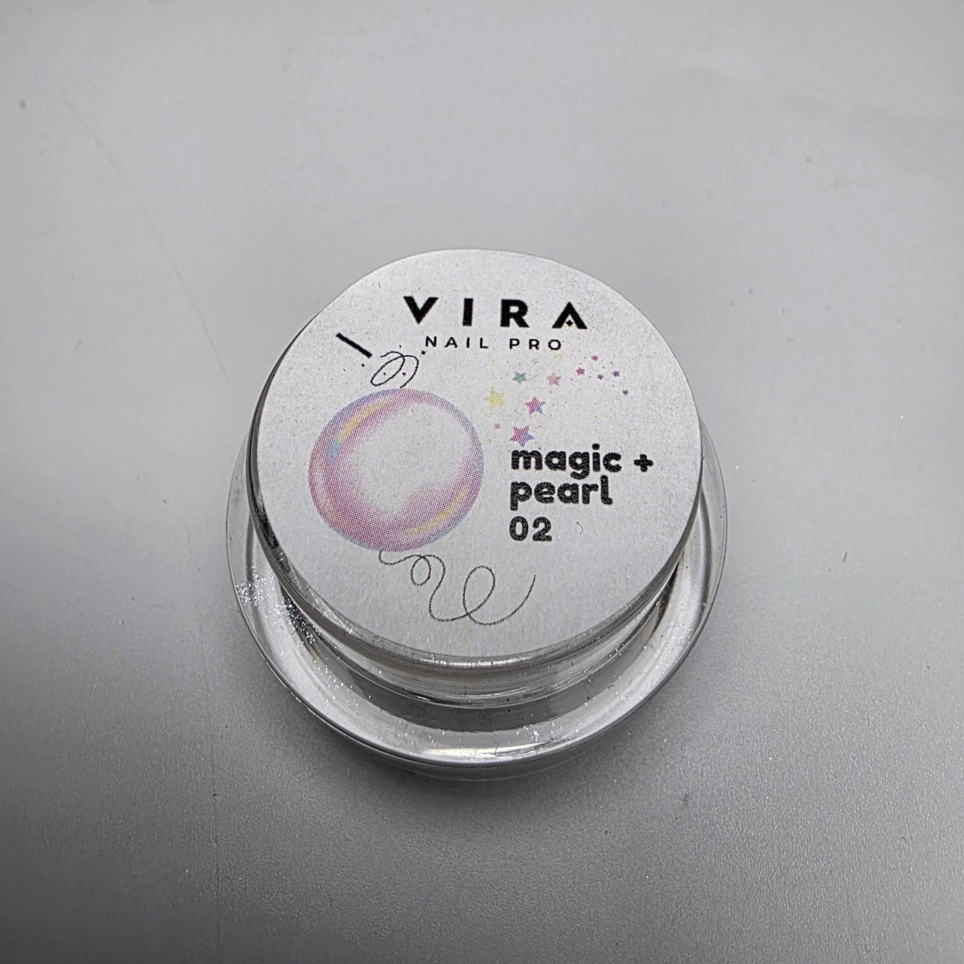Vira Nail Pro Magic Pearl №02 Krom Toz (0,3gr)