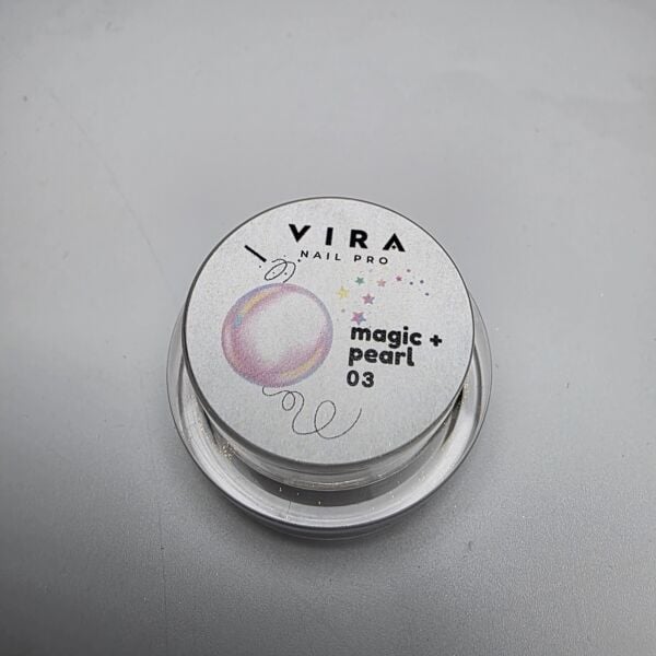 Vira Nail Pro Magic Pearl №03 Krom Toz (0,3gr)