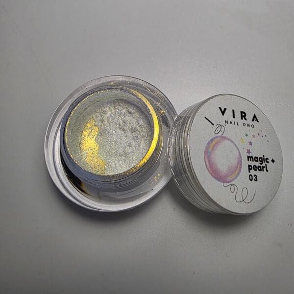 Vira Nail Pro Magic Pearl №03 Krom Toz (0,3gr)