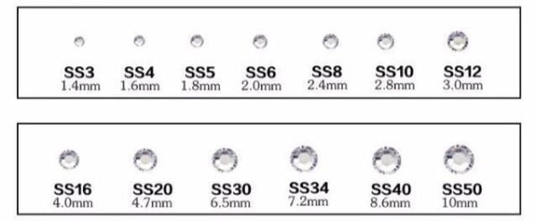 Taş Straz Gold Rainbow ss4 100 Adet