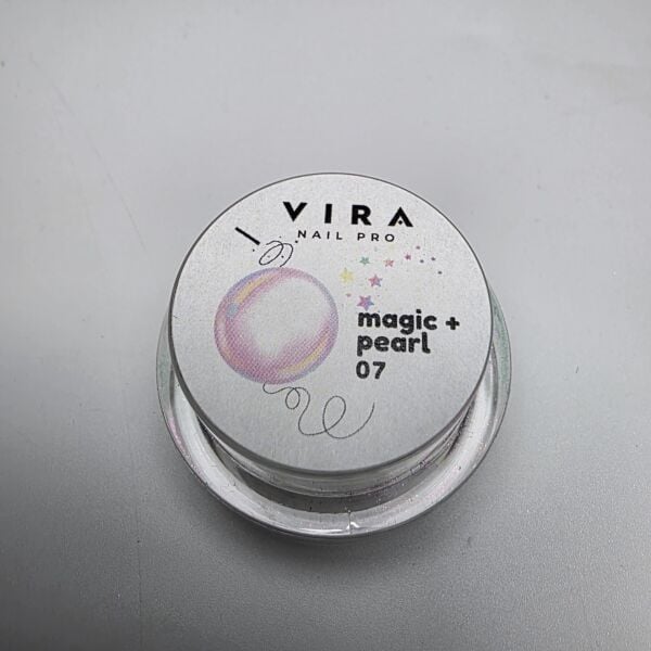Vira Nail Pro Magic Pearl №07 Krom Toz (0,3gr)