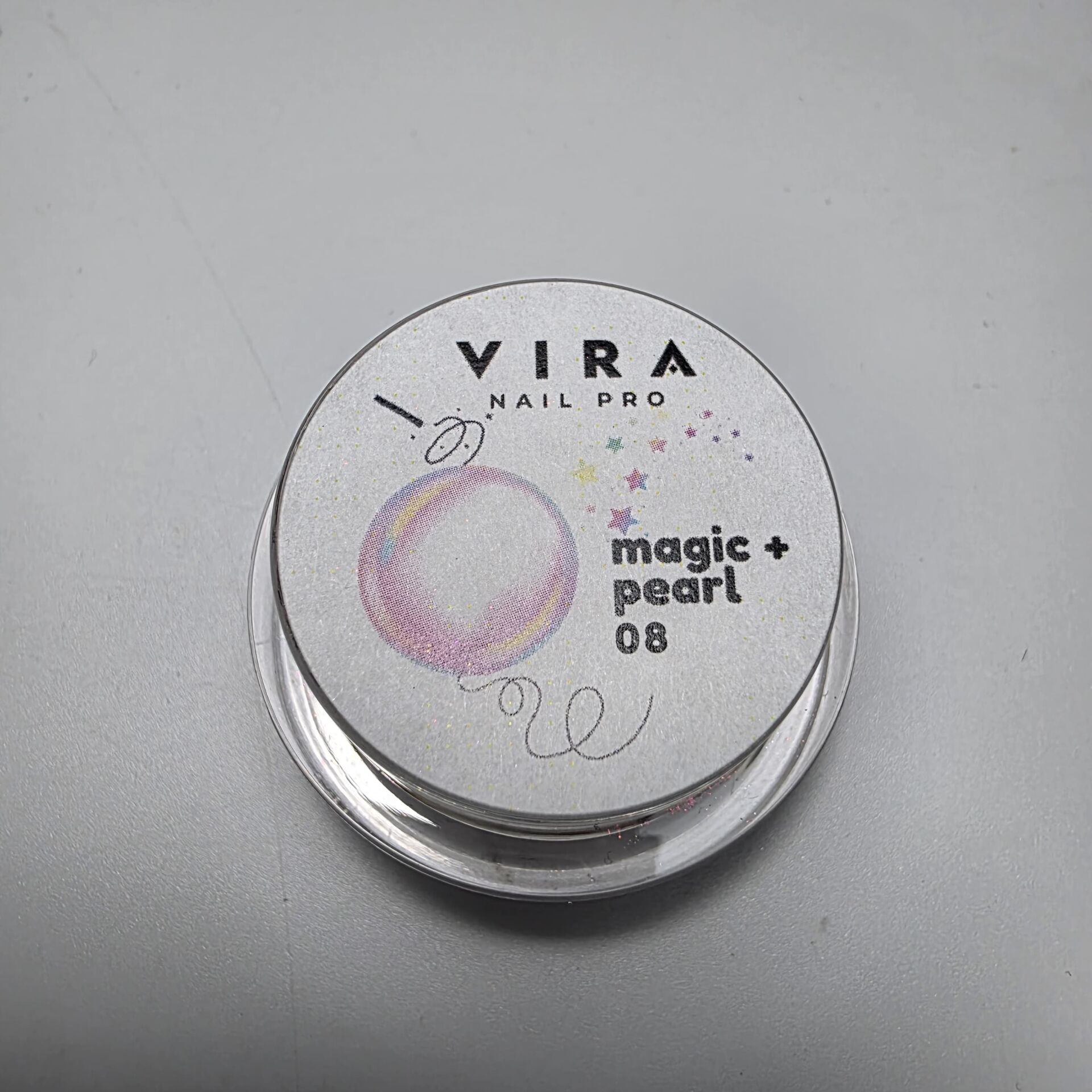 Vira Nail Pro Magic Pearl №08 Krom Toz (0,3gr)