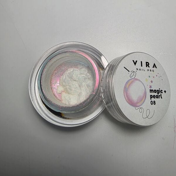 Vira Nail Pro Magic Pearl №08 Krom Toz (0,3gr)