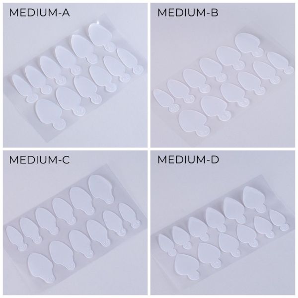 İva Nails Silikon French Şablonu Medium-A