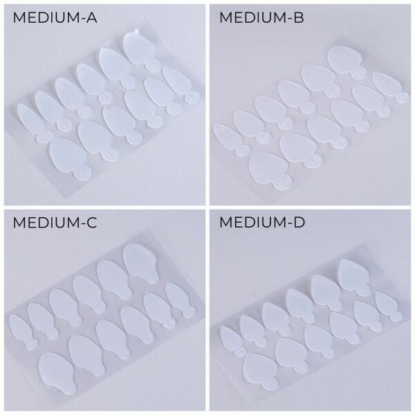 İva Nails Silikon French Şablonu Medium-C