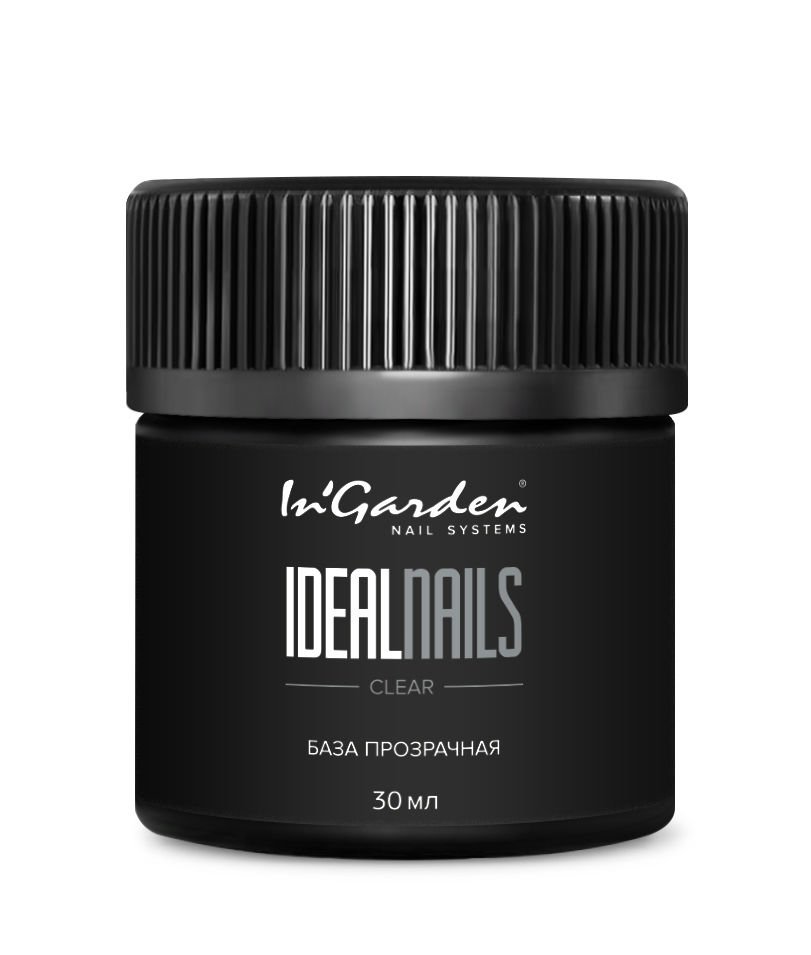 In'Garden Kauçuk/Rubber Base Coat Clear (30ml) Şeffaf