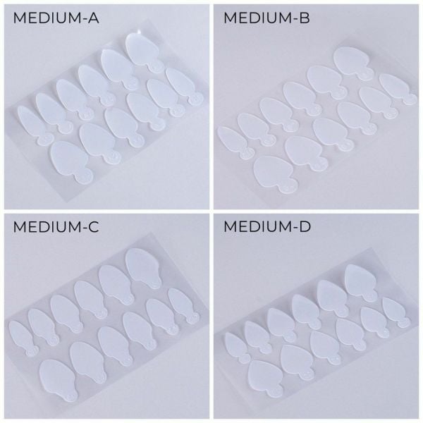 İva Nails Silikon French Şablonu Medium-D