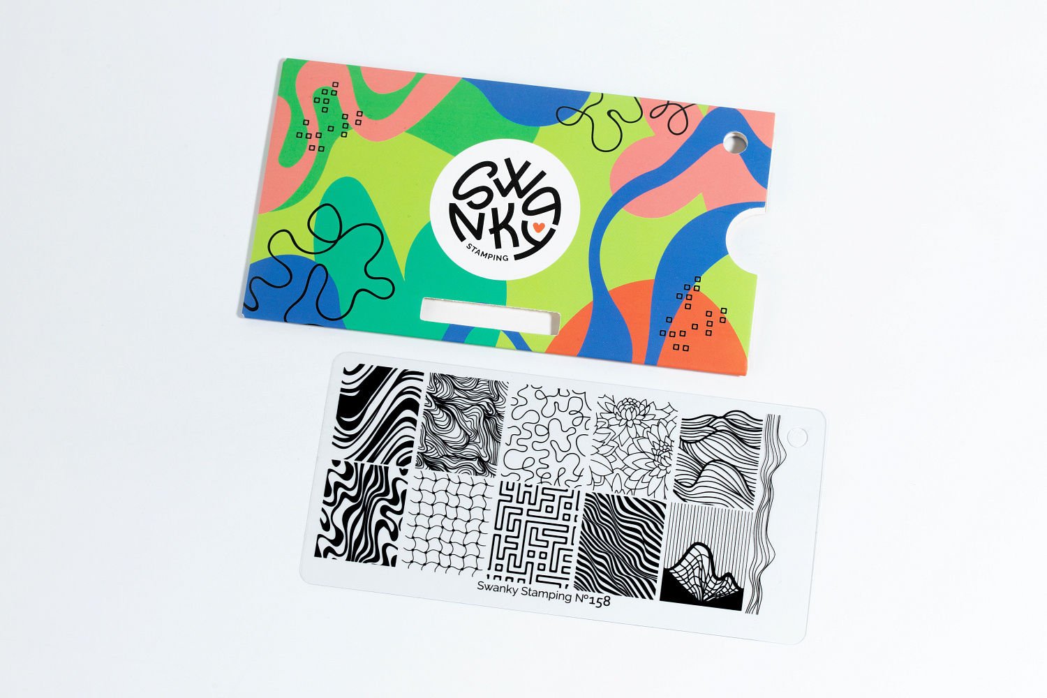 Swanky Stamping Plaka 158