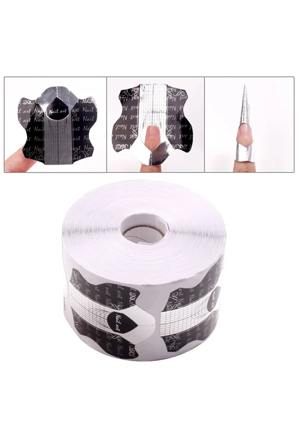 Viola Beauty Siyah Protez Tırnak Şablonu 500 adet