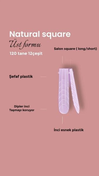 Viola Beauty Üst Formu Natural Square