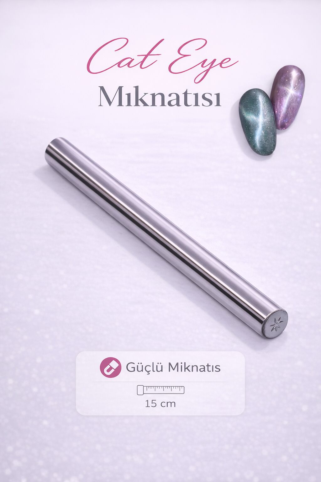 Viola Beauty Cat Eye Silindir Mıknatıs