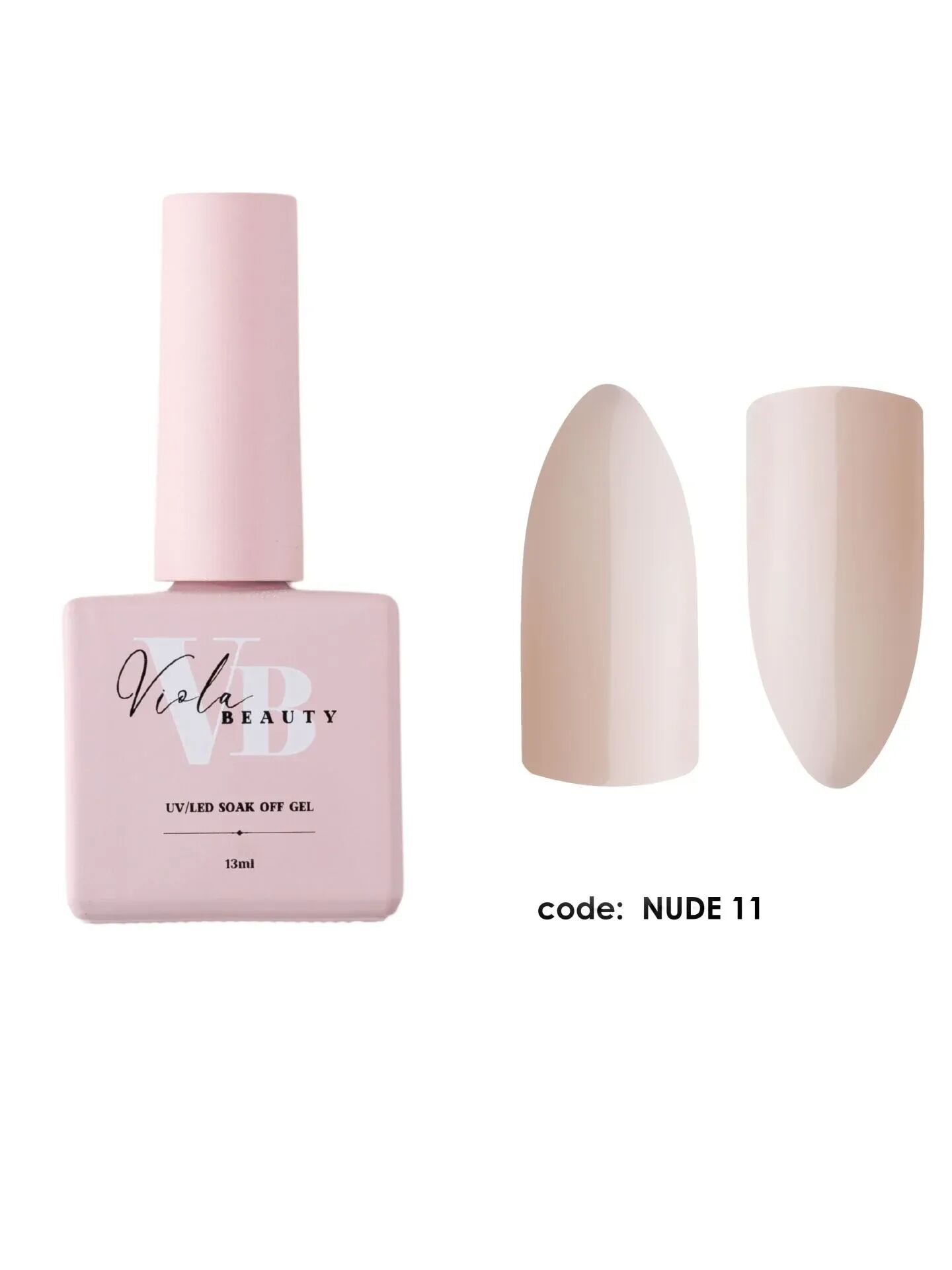 Viola Beauty Kalıcı Oje Nude Collection #0011 13 ml