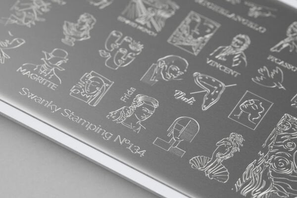 Swanky Stamping Plaka 134