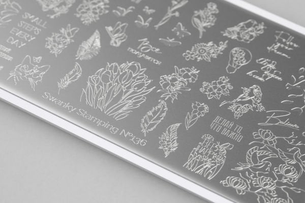 Swanky Stamping Plaka 136