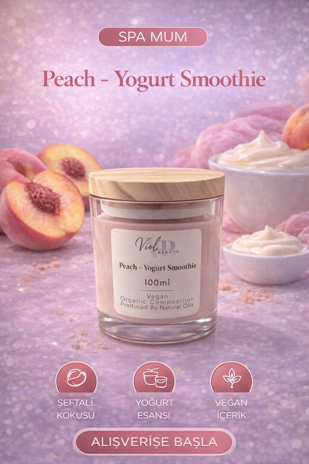 Viola Beauty Spa Mum - Peach Yogurt Smoothie - 100 ml