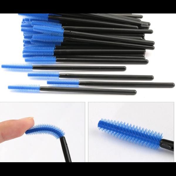 Silikon Kirpik Fırçası 1 Adet Çeşitli Renk