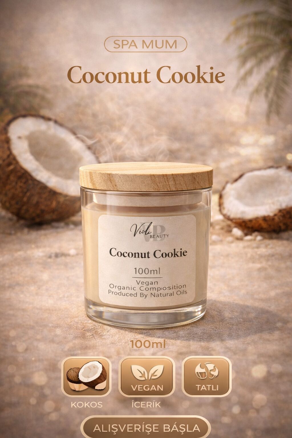 Viola Beauty Spa Mum - Coconut Cookie - 100 ml