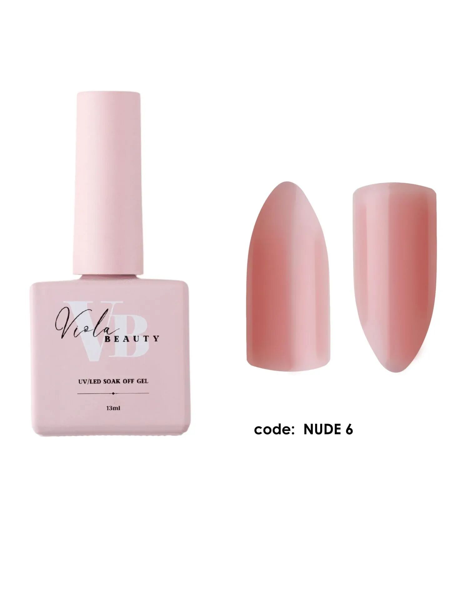 Viola Beauty Kalıcı Oje Nude Collection #0006 13 ml