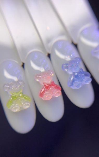 Zoo 1815 3D Ayıcık Flöresan 10 Adet