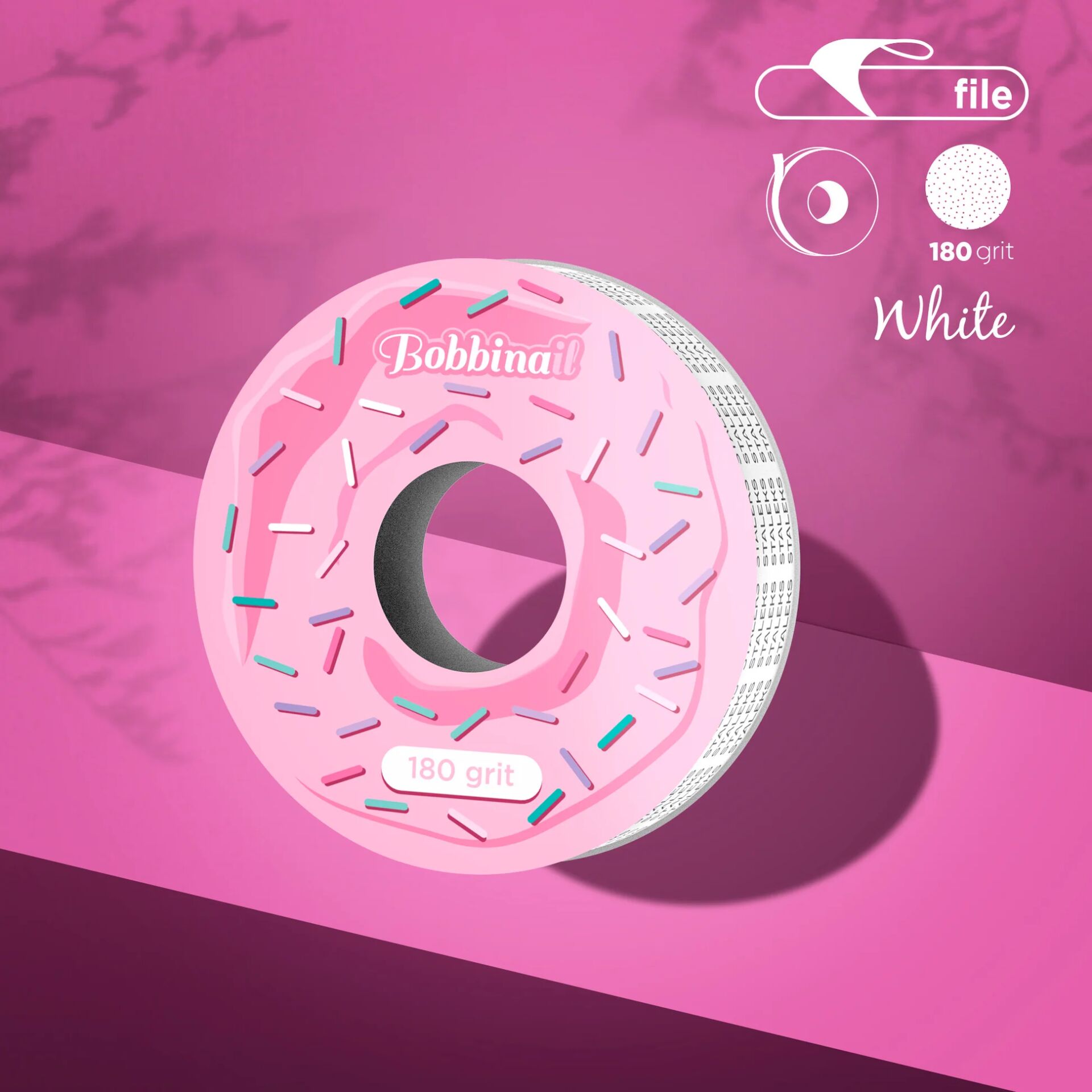 Staleks Expert Donut Düz Törpü İçin Yapışkan Yedek Törpü Blok, 180 grit